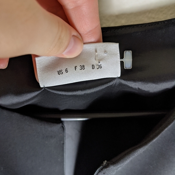 Akris Punto Black Wool Sleeveless Dress Size 6 - Picture 2 of 10